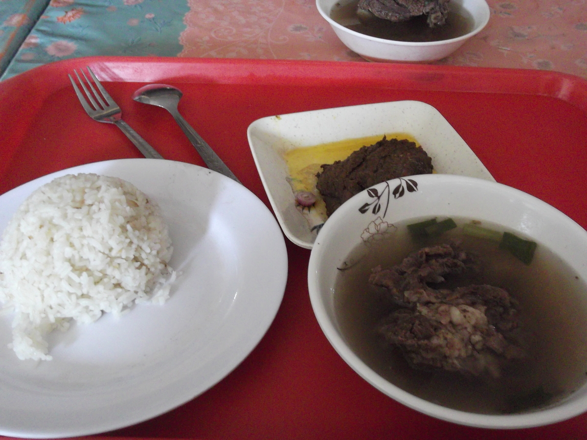 Boholの食堂の食事