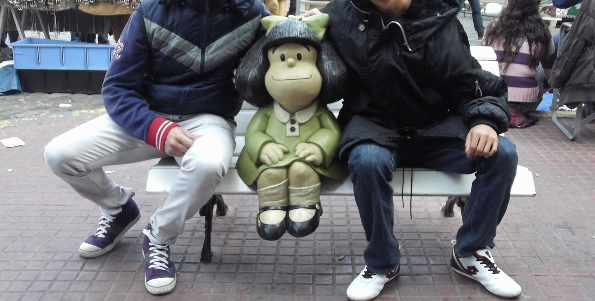 Estatua de Mafalda