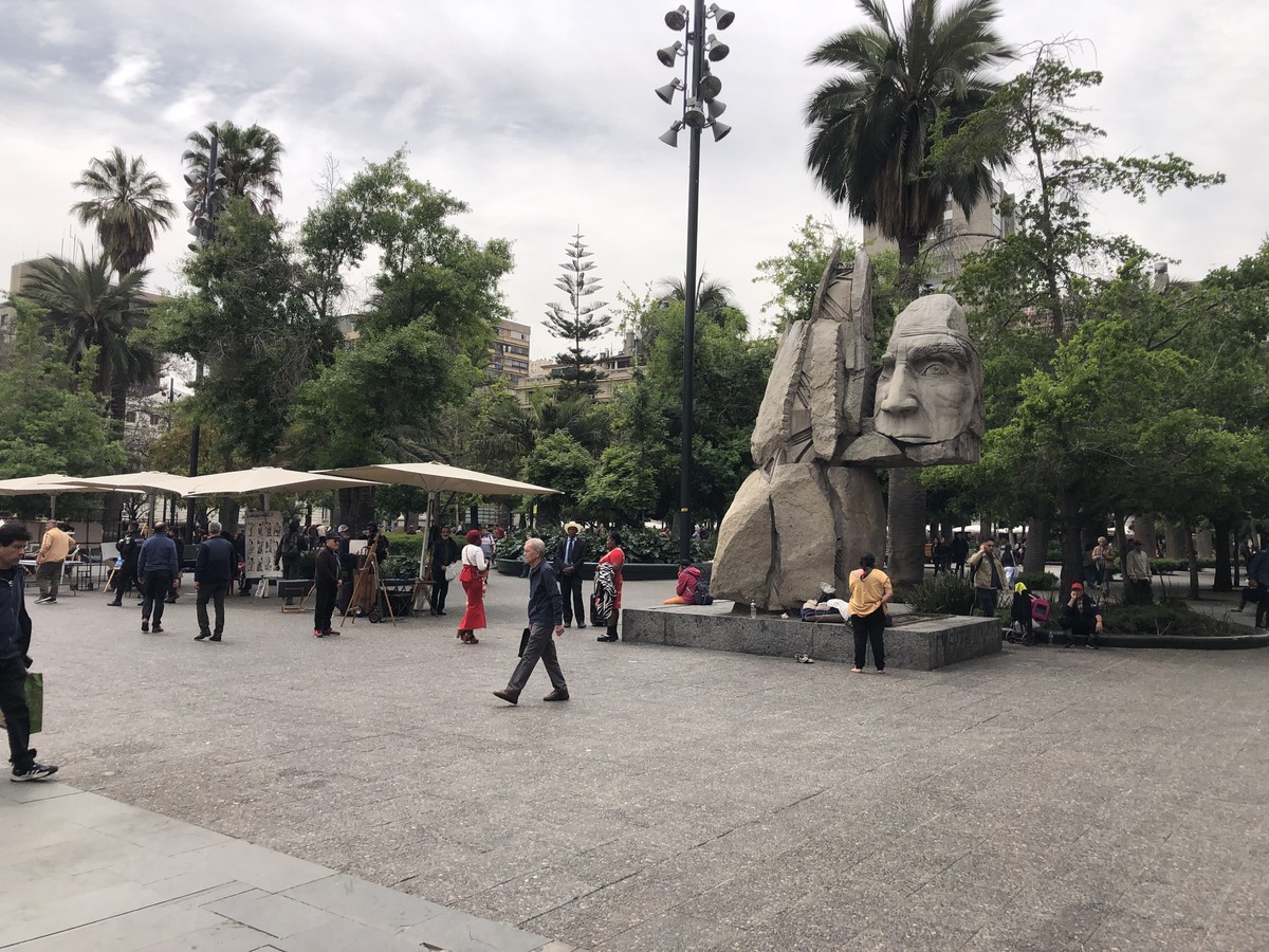 Plaza de Armas de Santiago