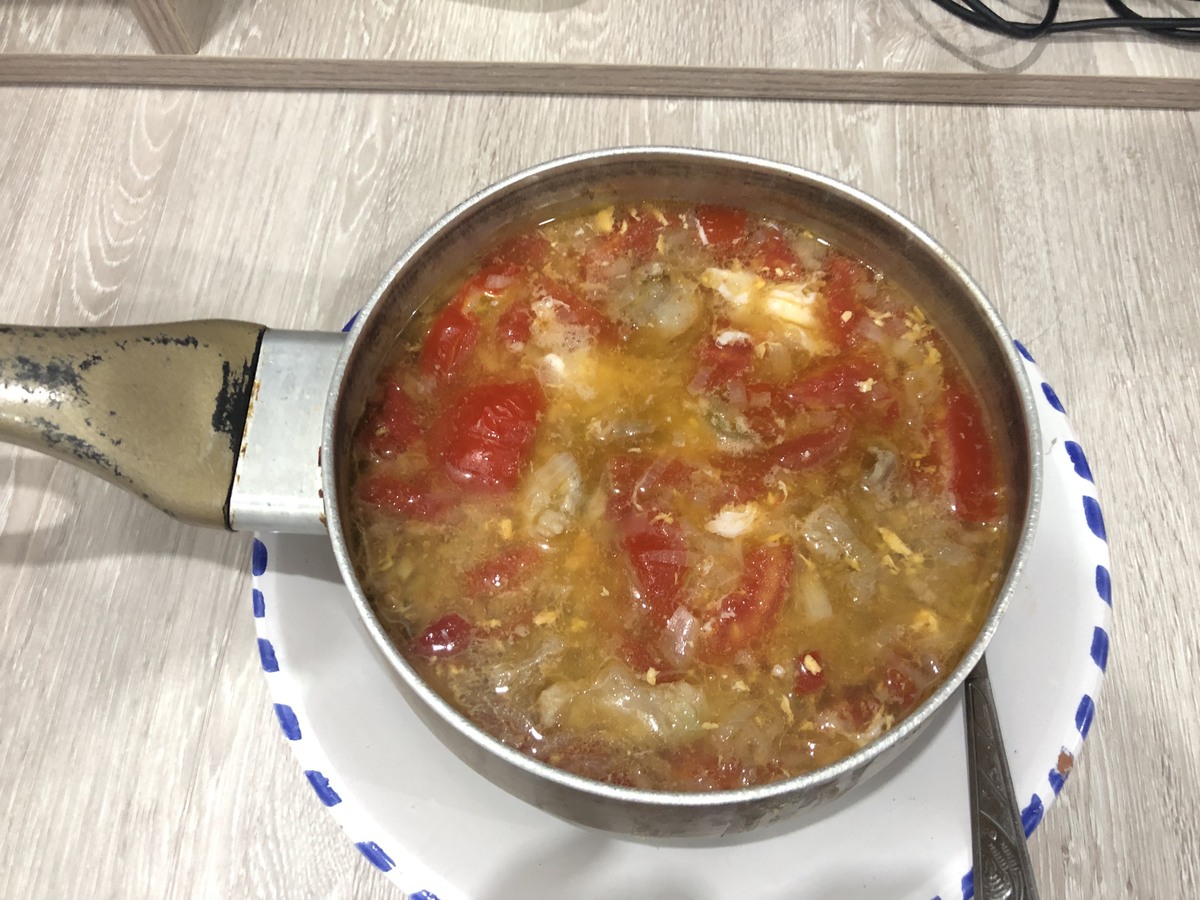 栄養満点のスープ完成