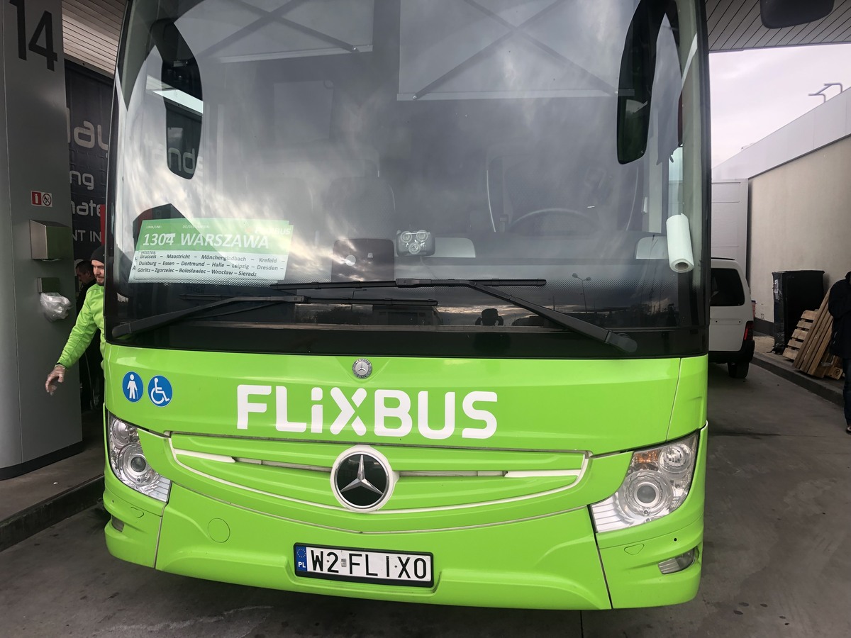 Flix bus for Poland